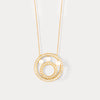 Gold Viola Necklace